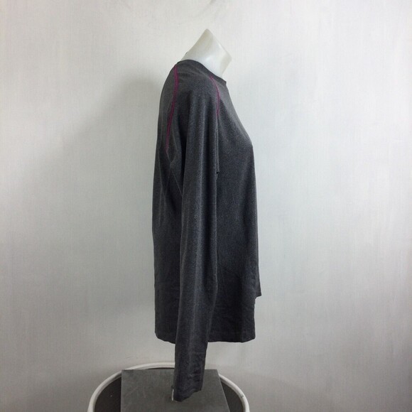 Lululemon Athletica Mens Metal Vent Tech Long Sleeve Shirt Heather Gray Size L - Picture 5 of 8